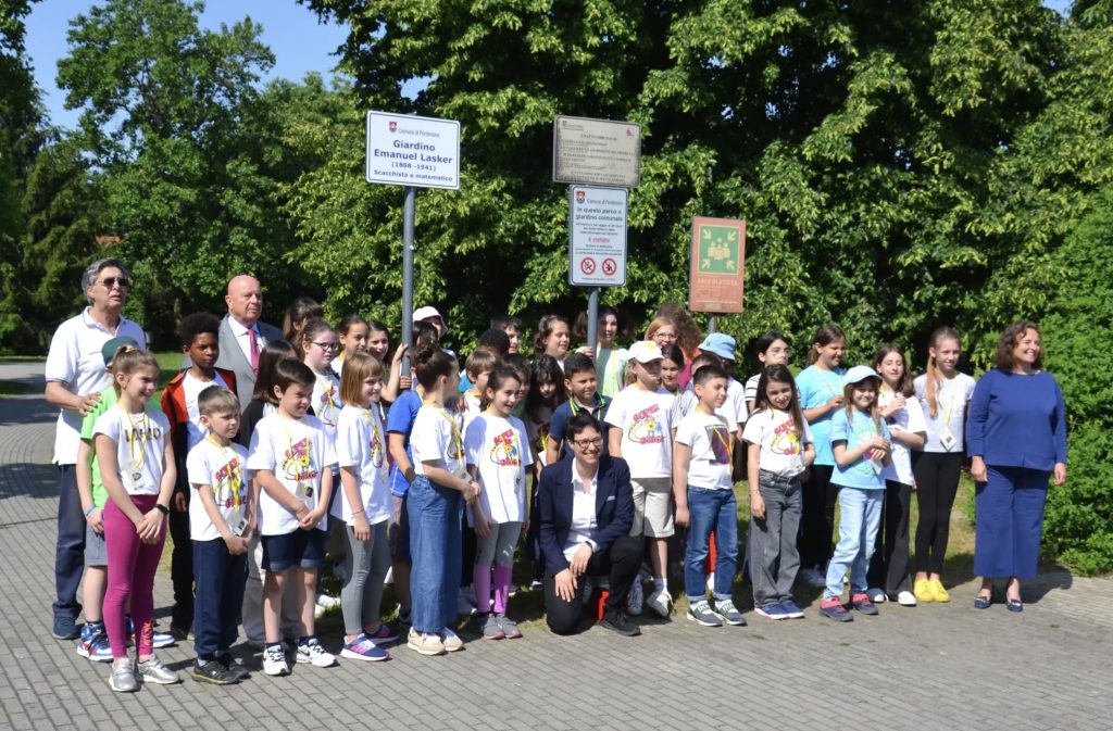 Pordenone, i nostri tavoli per lo scacchista Lasker