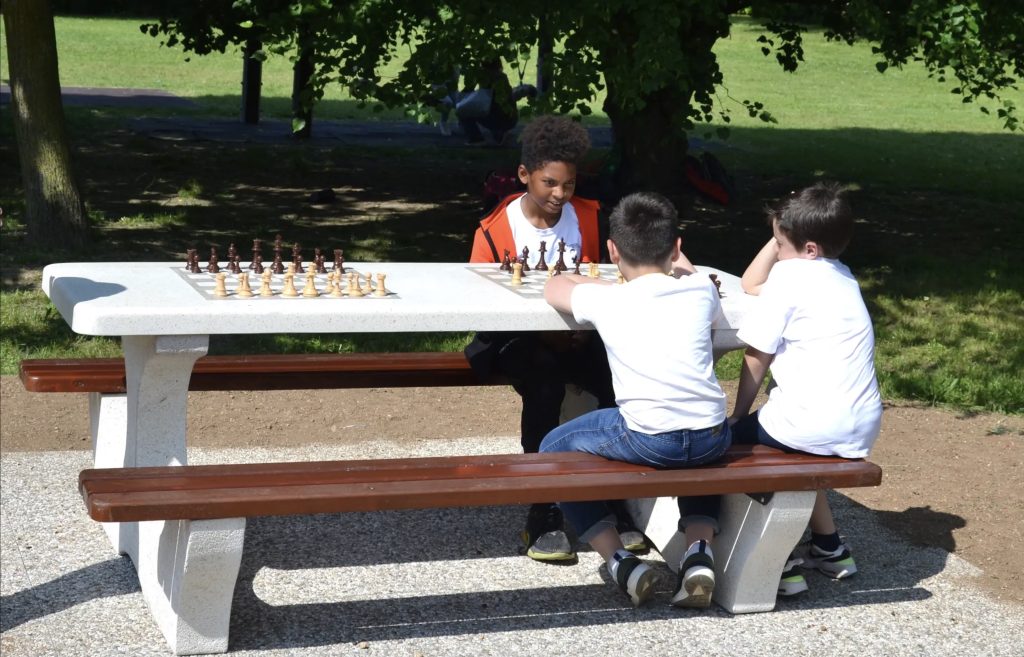 Pordenone, i nostri tavoli per lo scacchista Lasker